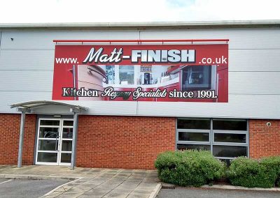 outside view of Matt Finish premises