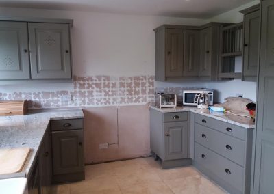 A Full kitchen respray in Mollington