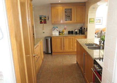 Neston kitchen before respray 3