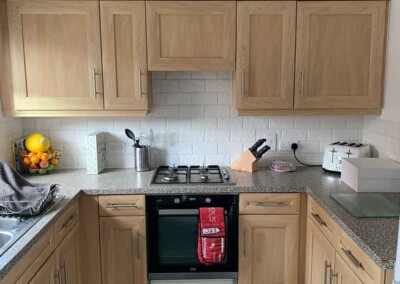 Before the kitchen respray