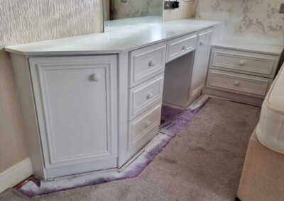 Bedroom furniture respray
