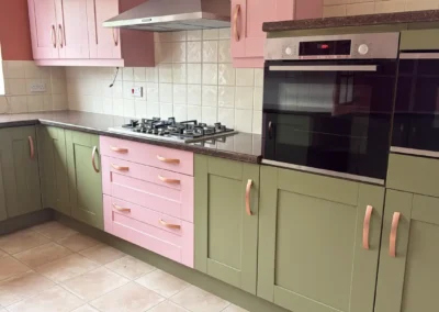 After a professional kitchen respray from Matt Finish